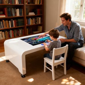 China Indoor Connecting Standing Interactive Screen Table OEM/ODM for Children on sale