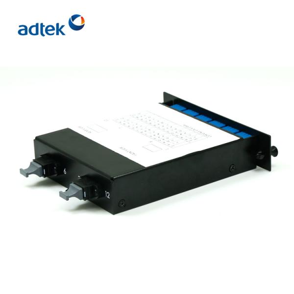 24 Fully Loaded Fiber Optic Cassettes 12 Ports LGX MPO Cassette Module