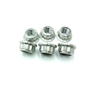 M6 X 0.75 Titanium Nut Grade 5
