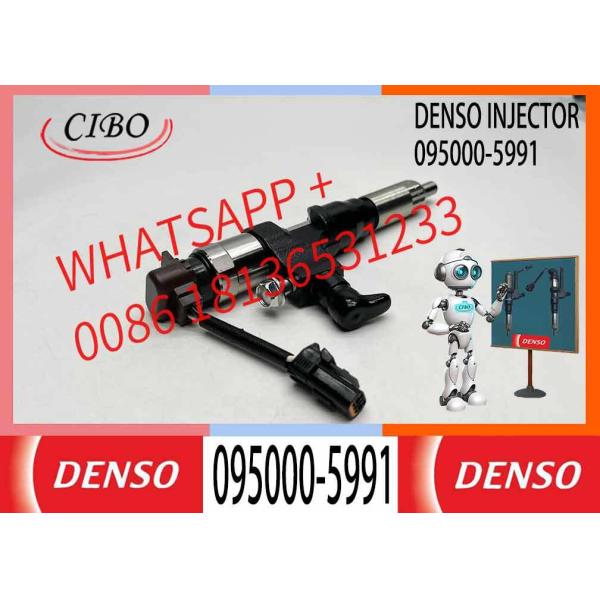 New Fuel Denso Injector 095000-5993 095000-5990 095000-5991 23670-E0310 23670-E0311 23910-1410 for Hino Truck FC6J0W J05D Engine