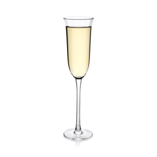 Buy 160ML Hand Blown Transparent Crystal Champagne Flutes at wholesale prices