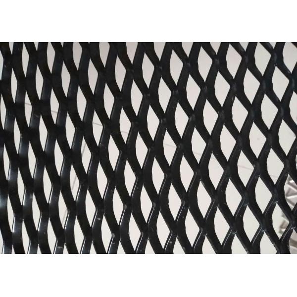4x6 Black Expanding Wire Mesh Metal Powder Coated Anti Corrosion