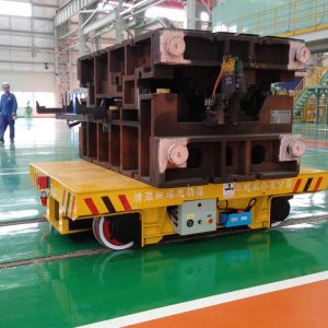 20t Battery Power Electric Rail Transfer Car For Metal Industry Handling