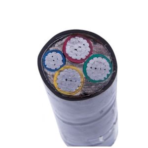 IEC PVC Insulated Aluminium Wire 5 Core VLV NAYY Cable PVC Jacket