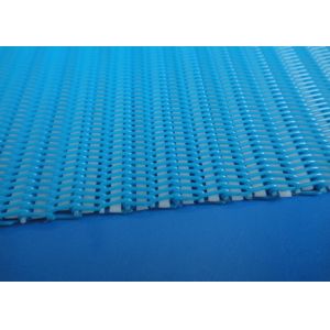 Small Loop Blue Color Spiral Press Belt Filter Cloth With Polyester Material