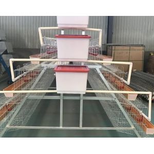 Farm Battery 2.5mm Egg Chicken Cage A Type Breeding