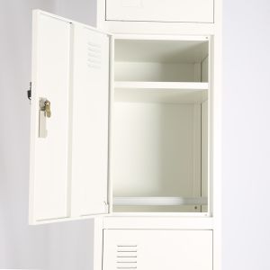 Steel Furniture Lockable Gym 3 Doors Secure Filing Cabinet