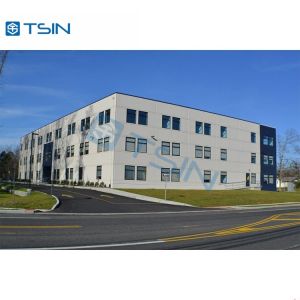 Q235B Q355B ASTM A36 Prefab Steel Frame Building For Warehouse Workshop Custom