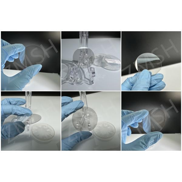 4H-SEMI SiC Substrate 2 Inch Thickness 350um 500um Prime/Dummy Grade AR Glasses Optical Grade