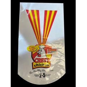 White Chicken Frozen Bags with Logo Printing