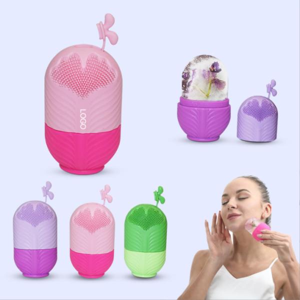 Silicone Ice Roller for Face Freeze Ice Cream Roller Maker Tools Machine