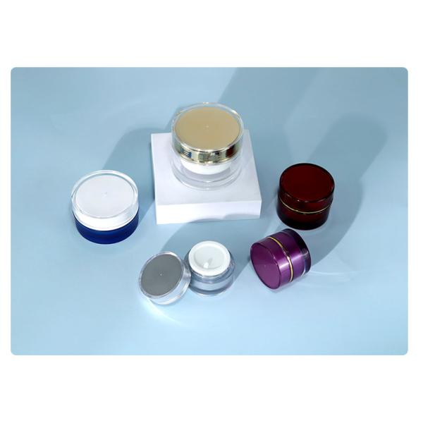 Round Shape Eye Cream Bottle for Cosmetic Packaging from Acrylic Plastic