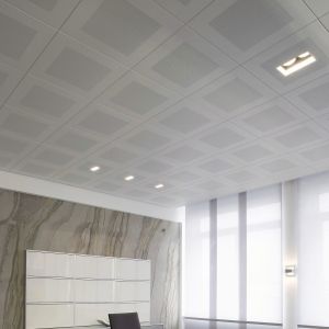 600x600 Metal Ceiling Tiles 0.4mm-1.2mm Clip In Ceiling Tiles