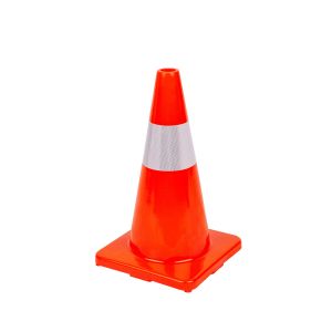 Quality 18&quot; Peru Standard PVC Road Safety Cone Traffic Control Cone for sale