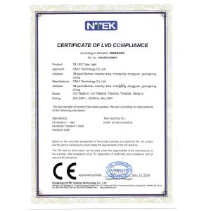 ONLY Technology LTD Certifications