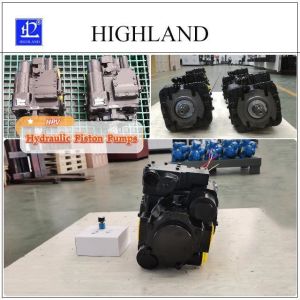 35Mpa Rated Pressure Black Hydraulic Piston Pump for Closed Loop Axial Piston