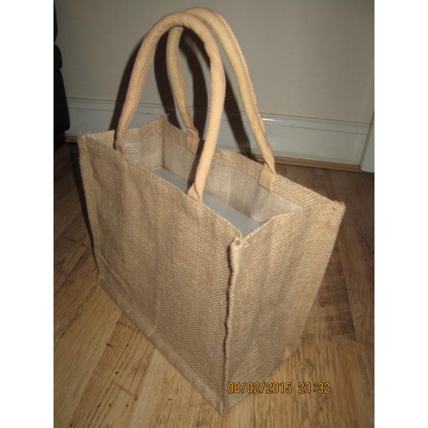 Buy Eco-friendly Germany quality custom cotton jute bag 3432 at wholesale prices