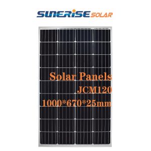120W Monocrystalline Solar Module