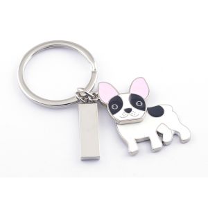 Eco - Friendly Engraved Metal Keychains Printable Laser Engraved Keychain