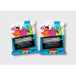 3 Side Seal Laminated Flexible Plastic Zipper Bags For Snack Food Colorful