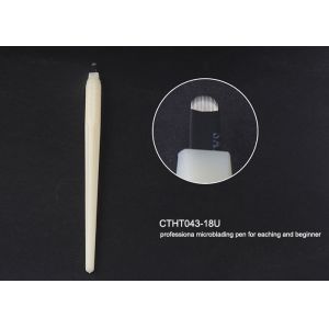 #18U Shape Blade Disposable Microblading Manual Tattoo Pen3D Embroidered