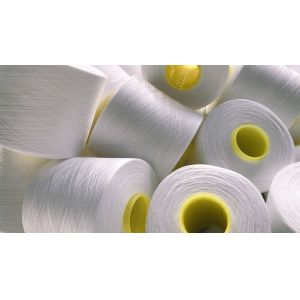 Raw White Recycled Polyester Sewing Thread 40S/3