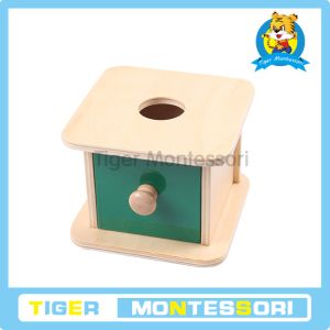 Montessori Materials Imbucare Box w/ Ball
