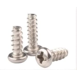 OEM Customized Blue Finish Stainless Steel Self-Tapping Screws for Metal