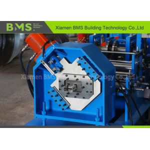Quick BMS Change Automatic Embossing C Channel Machine With Hydraulic System