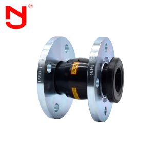Axial Expansion Joint SBR Anti - Vibration Single Sphere Flange Flexible Rubber