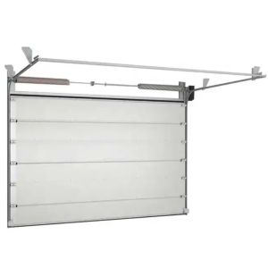 Commercial Sectional Doors 50mm-80mm Insulated Sectional Garage Door Steel