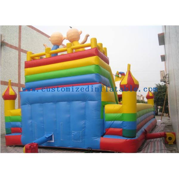 Customized Bouncy Castle Inflatable Playground / Kids Inflatable Play Park for Game