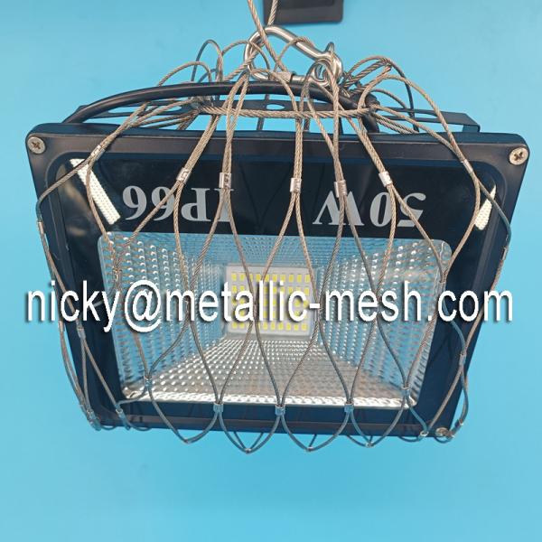 Buy 1.5mm Flexible Stainless Steel Rope Mesh Bag Anti Theft at wholesale prices