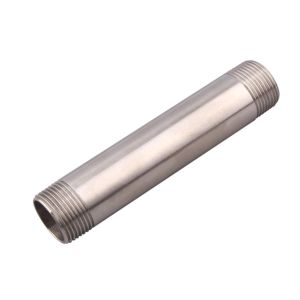 1" X 1" NPT Male 304 Stainless Steel Pipe Fitting 6" Length