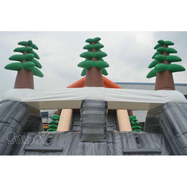 Adult 24m Long Inflatable Obstacle Course For Water Park