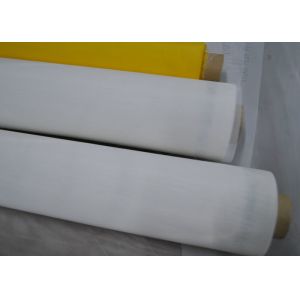 132 Inch White 140T Polyester Screen Printing Mesh 31micron
