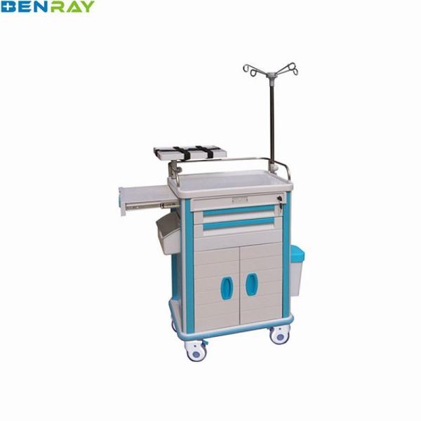 Buy Four Luxurious Noiseless Casters ABS Emergency Crash Trolley Hospital at wholesale prices