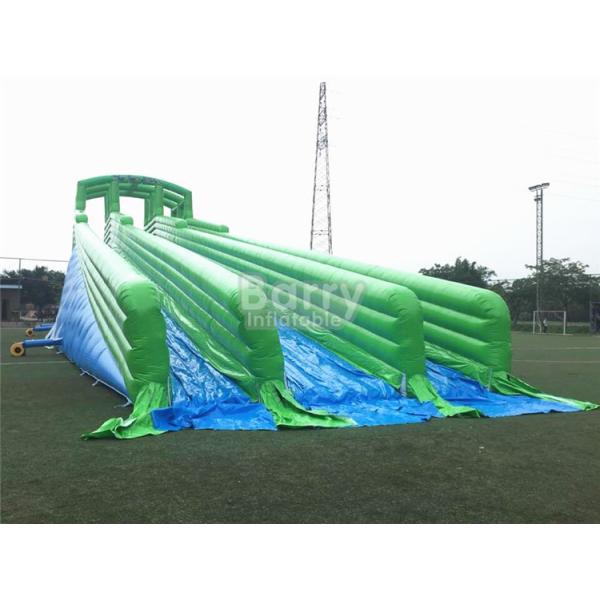 Buy Durable Giant Inflatable Slide , Green 10000ft Blow Up  at wholesale prices