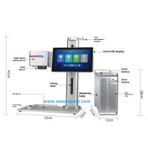 Professional Laser Engraving Machine Laser Marking Machine