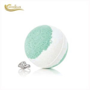 Perfume Bubble Luxury Jewelry Bath Bombs Ring Inside Vegan Fizzy