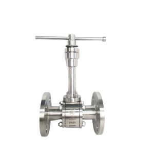 Flanged Handwheel Operated CL300 Liquid Nitrogen Ball Valve