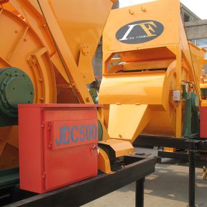JDC500 Single Shaft Concrete Mixer Hopper Lifting Speed 34m/Min