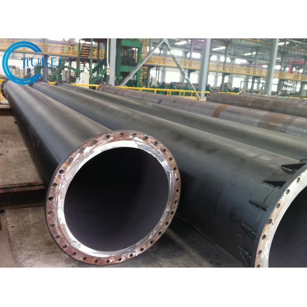 Polishing / Coating Dual Metal Wear Resistant Pipe For Sand / Slurry Dredging