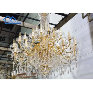 Creative Party Tent Accessories Ceiling Atmosphere Luxury Crystal Chandelier