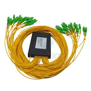 1x2 1x4 Plc Single Mode Fiber Splitter Epon Splitter With Connector Sc Apc