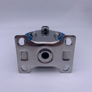 Thermoplastic Rubber Rigid Plate Caster Wheels 4 Inch