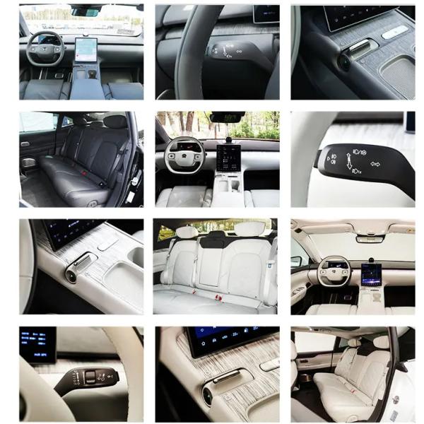 Nio ET7 Weilai Ev Car Long Range 675KM 5101 * 1987 * 1509 dimensions and 480KW power