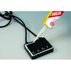9661 Solar Module RTV Photovoltaic Dealcoholized Adhesive For Junction Box And