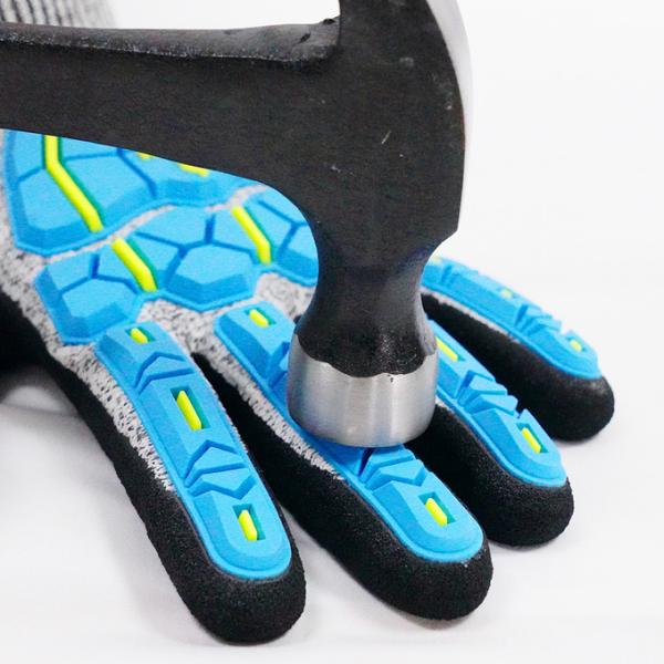 Superior 13 Gauge Cut Proof TPR Safety Gloves Nitrile Coated Oil Industrial Work Gloves For Heavy Duty