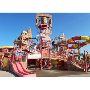 Floating Large Water Park Construction Theme Park Hotel Outside Fiberglass